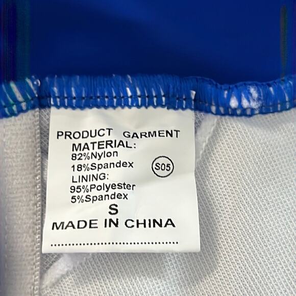 Royal Blue Tankini 2Pc NWOT Woman Size Small - Picture 6 of 10